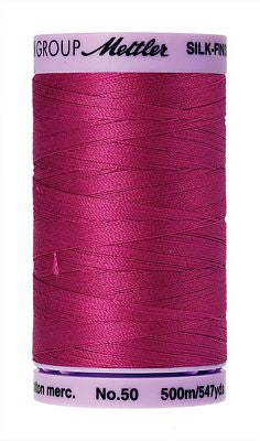 Mettler Silk Finish Cotton 50wt 500m - PEONY