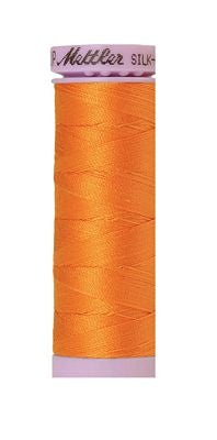 SILK-FINISH: Cotton 50wt 150m-Pumpkin 0122
