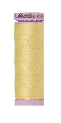 SILK-FINISH: Cotton 50wt 150m-Lemon Frost 1412