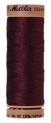 SILK-FINISH: 40wt Cotton 164yds-Bordeaux 0109
