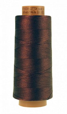 SILK-FINISH: 40wt Cotton 1600yds-Friar Brown 0173