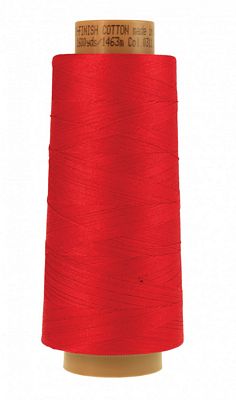Silk Finish Cotton 1600 Yards- Country Red