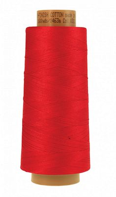 SILK-FINISH: 40wt Cotton 1600yds-Country Red 0504
