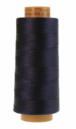 SILK-FINISH: 40wt Cotton 1600yds-Navy 0825