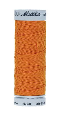 CORDONNET: 30wt Polyester-Pumpkin 0122
