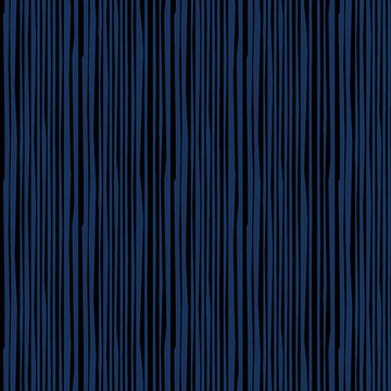 Electric Stripe- Navy and Black (1/4 Yard)