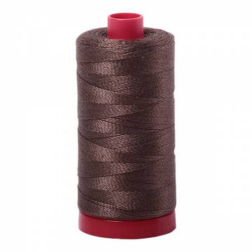 Aurifil: 12wt Cotton-Bark 1140