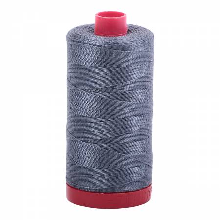 Aurifil: 12wt Cotton-Medium Grey 1158