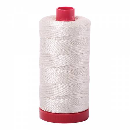 Aurifil Cotton 12wt Silver White-2309