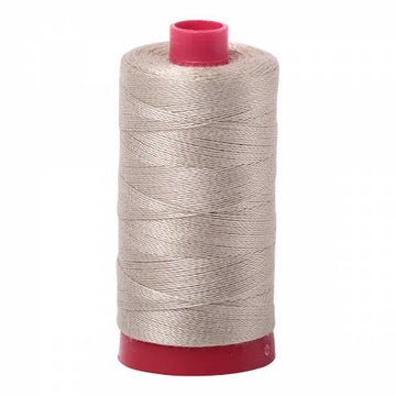 Aurifil: 12wt Cotton-Stone 2324