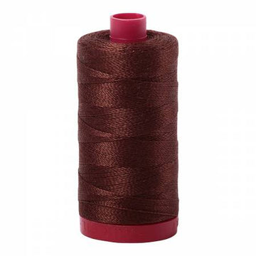 Aurifil: 12wt Cotton-Chocolate 2360