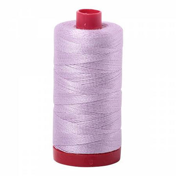 Aurifil: 12wt Cotton-Light Lilac 2510