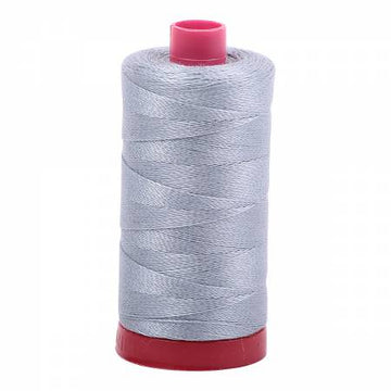 Aurifil: 12wt Cotton-Light Blue Grey 2610