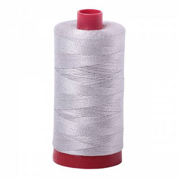 Aurifil Cotton 12wt Aluminum-2615