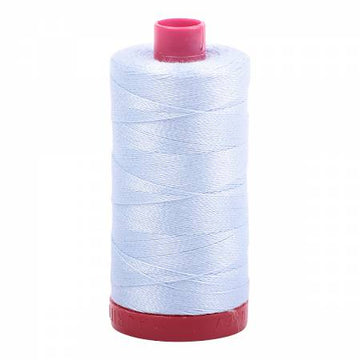 Aurifil: 12wt Cotton-Light Robins Egg 2710