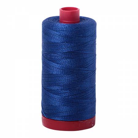 Aurifil: 12wt Cotton-Dark Cobalt 2740