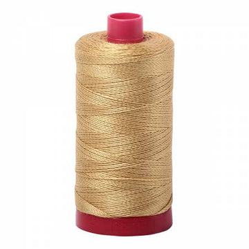 Aurifil: 12wt Cotton-Light Brass 2920
