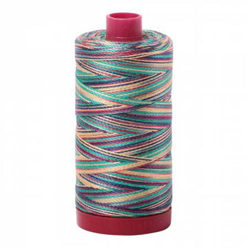 Aurifil: 12wt Cotton-Variegated Marrakesh 3817
