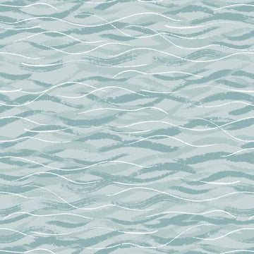 PUFFIN BAY: Light blue sea