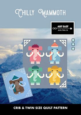 ART EAST: Chilly Mammoth Quilt Pattern