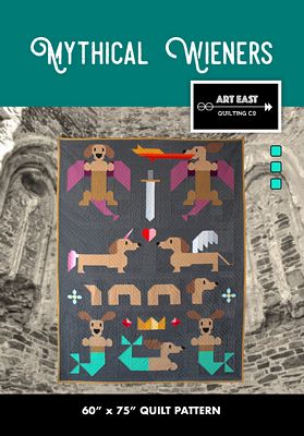 ART EAST: Mythical Wieners Quilt Pattern