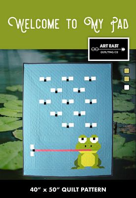 ART EAST: Welcome to My Pad Quilt Pattern