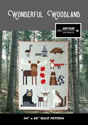 ART EAST: Wonderful Woodland Quilt Pattern