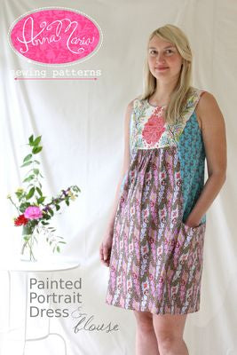 Painted Portrait Blouse & Dress