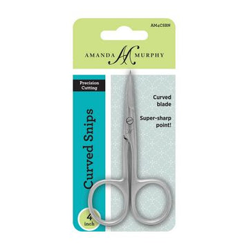 Amanda Murphy 4 in Curve Snip Brushed Nickel