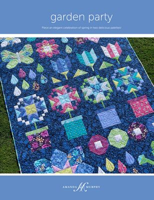 Amanda Murphy: GARDEN PARTY LIGHT Quilt Kit