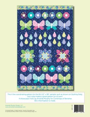Amanda Murphy: FROLIC IN THE RAIN Quilt Kit