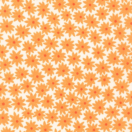 Elizabeth Hartman Sunroom- Gold Fish (1/4 Yard)