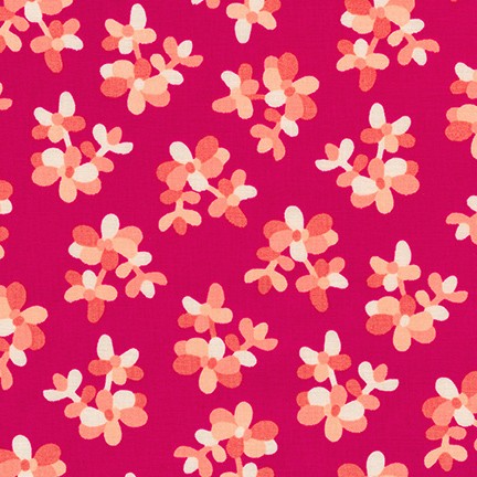 Elizabeth Hartman Sunroom- Pomegranate (1/4 Yard)