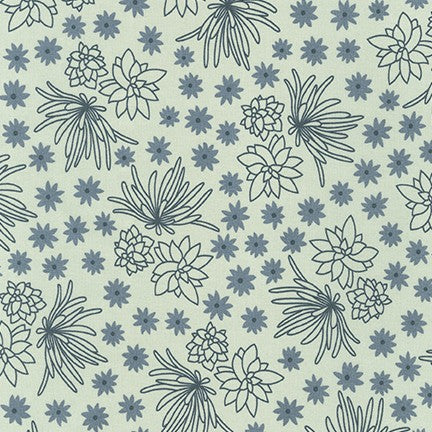 Elizabeth Hartman SUNROOM: Grey (1/4 Yard)