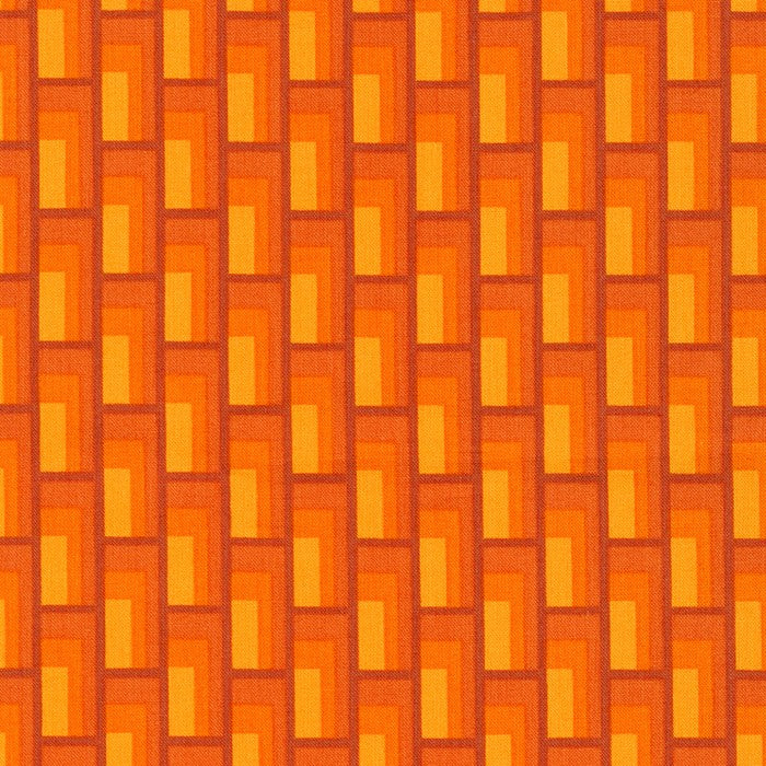 Elizabeth Hartman PLANETARIUM: Terracotta (1/4 Yard)
