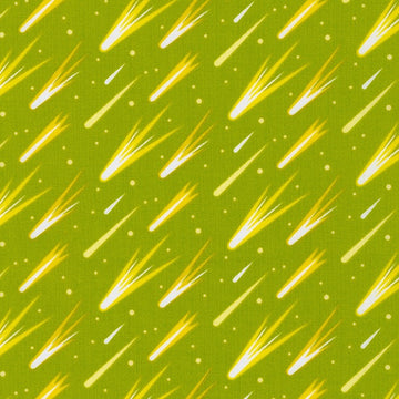 Elizabeth Hartman Planetarium- Pickle (1/4 Yard)