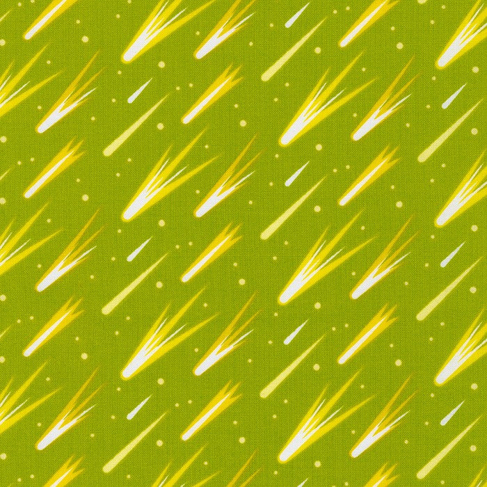 Elizabeth Hartman Planetarium- Pickle (1/4 Yard)