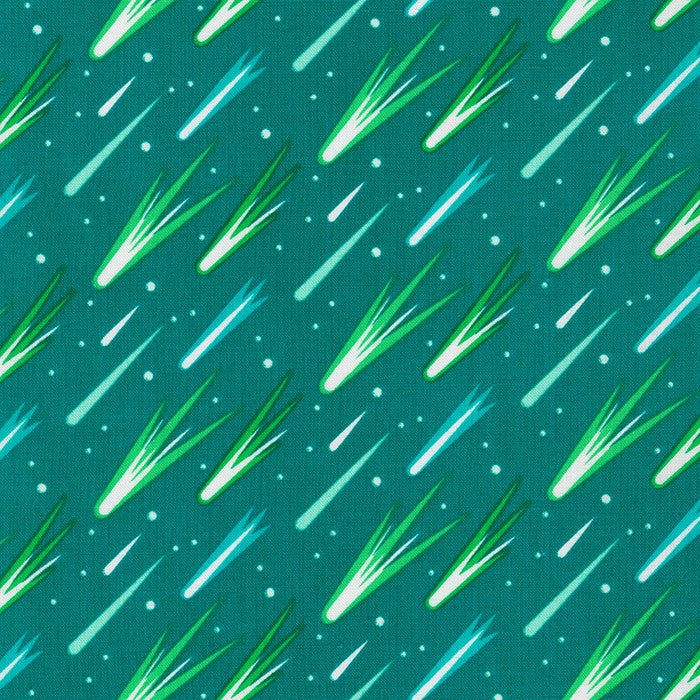 Elizabeth Hartman Planetarium- Jade (1/4 Yard)