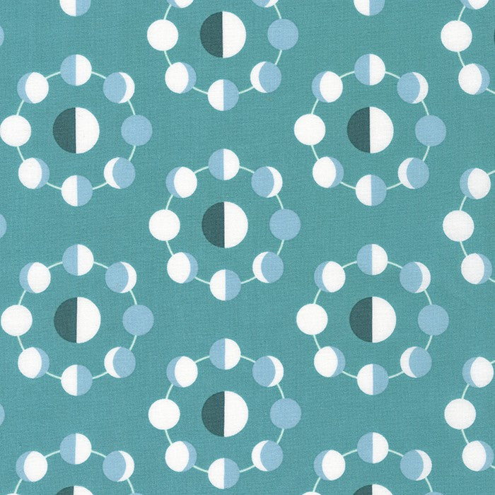 Elizabeth Hartman Planetarium- Fog (1/4 Yard)