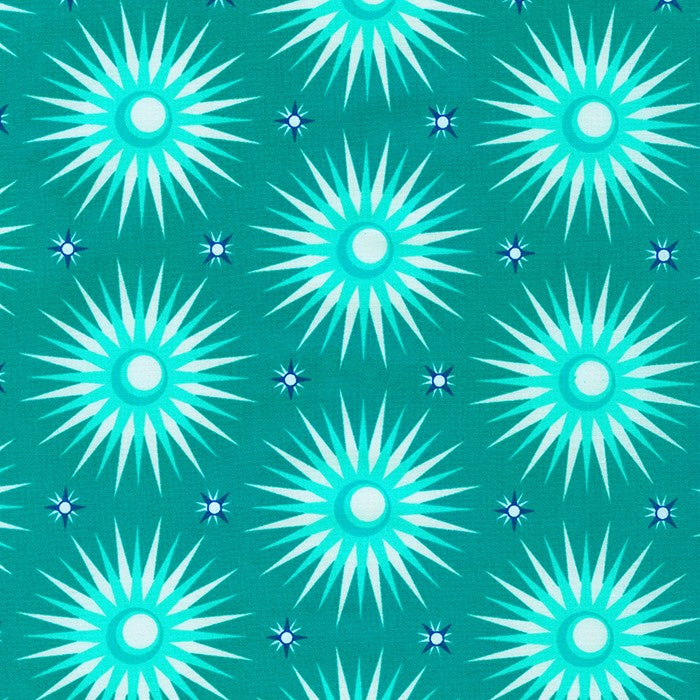 Elizabeth Hartman Planetarium- Jade (1/4 Yard)