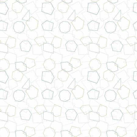 Hush Hush by Riley Blake Designs: Shape Up (1/4 Yard)
