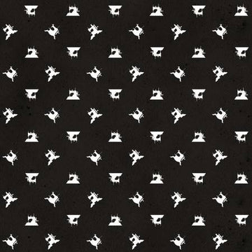 She Who Sews: Sewing Machines Black (1/4 Yard)