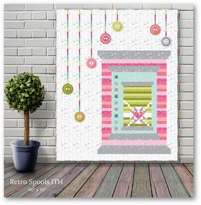Retro Spools Quilt Kit