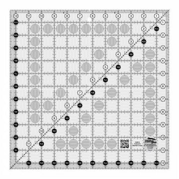 Creative Grids Quilt Ruler 12-1/2in Square