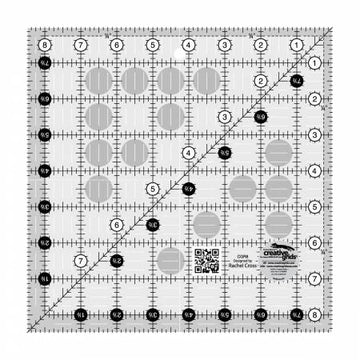 Creative Grids Quilt Ruler 8-1/2in Square