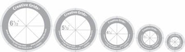 Creative Grids Quilt Ruler Circles