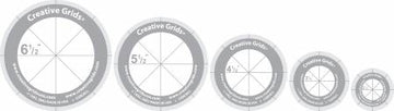 Creative Grids Quilt Ruler Circles