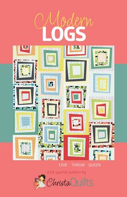 Modern Logs by Christa Quilts
