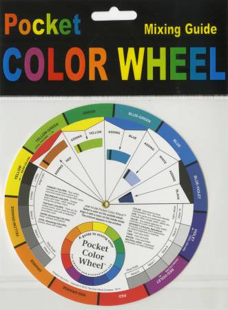 Color Wheel Mixing Guide: Pocket size - 5 1/8in