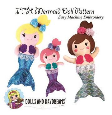 ITH MERMAID DOLL PATTERN